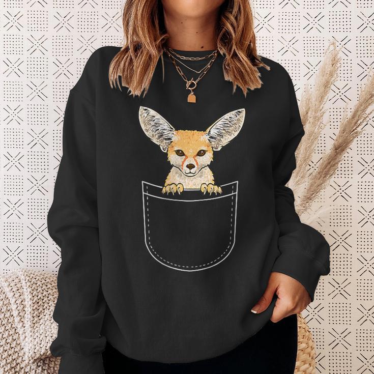 Fennek Fox Fennec Fox Desert Fox Sweatshirt Geschenke für Sie