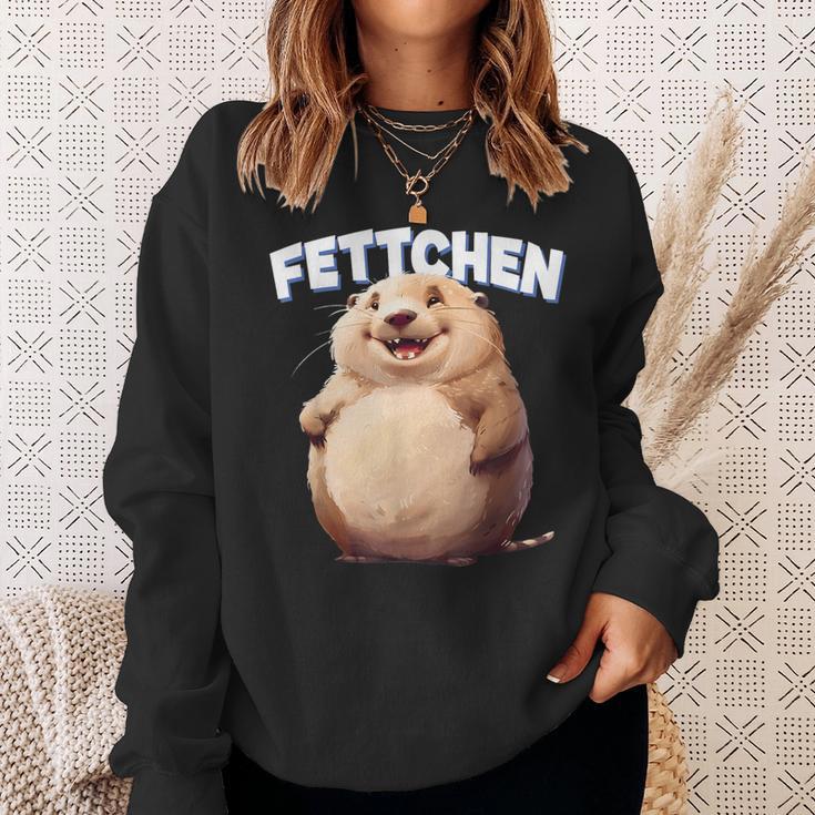 Fett Ferret Marten Animals Fetti Sweatshirt Geschenke für Sie