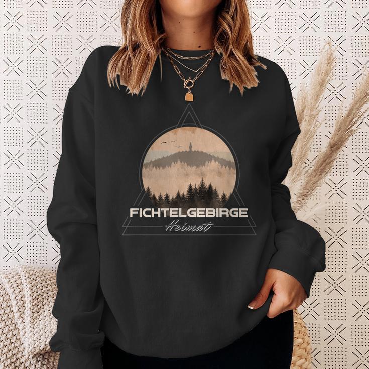 Fichtelgebirge Heimat Schneeberg Ochsenkopf Kösseine Sweatshirt Geschenke für Sie