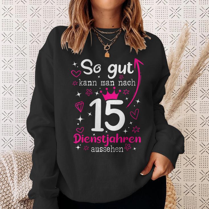 Firmenjubiläum 15 Jähriges Dienstjubiläum 15 Years Anniversary Sweatshirt Geschenke für Sie