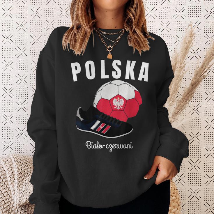 Football Jersey Polska Flag Poland Flags Football Jersey Sweatshirt Geschenke für Sie