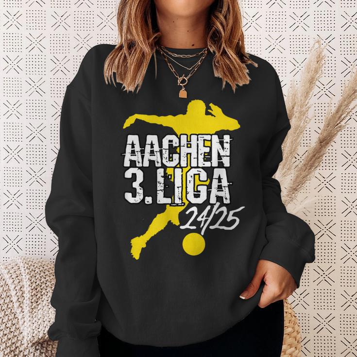 Football Kicken Club Aachen Fan Home Rhineland Rise Sweatshirt Geschenke für Sie