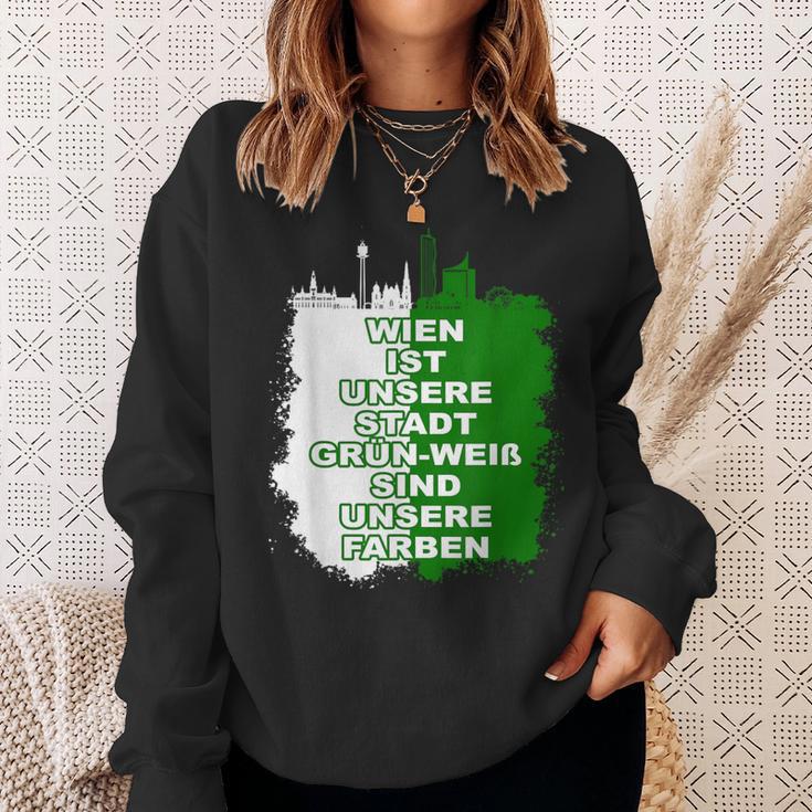 Footballienna Green Rapidler Rapid Sweatshirt Geschenke für Sie