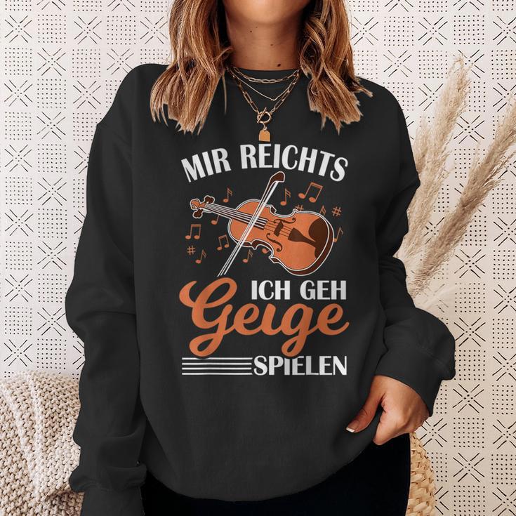 Foriolin Players Mir Reichts Ich Gehiolin Sweatshirt Geschenke für Sie