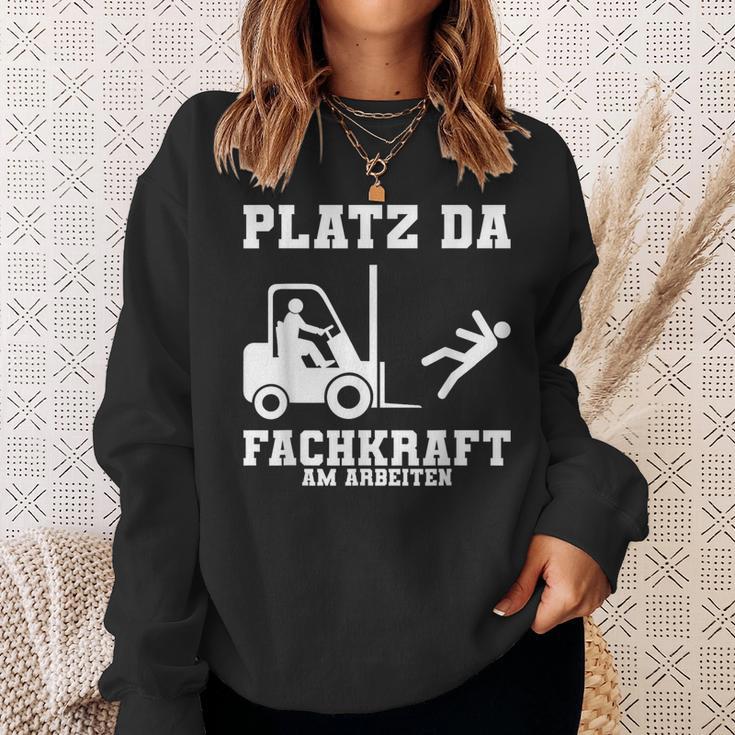 Forklift Forklift Forklift Driver Motif Sayings Sweatshirt Geschenke für Sie