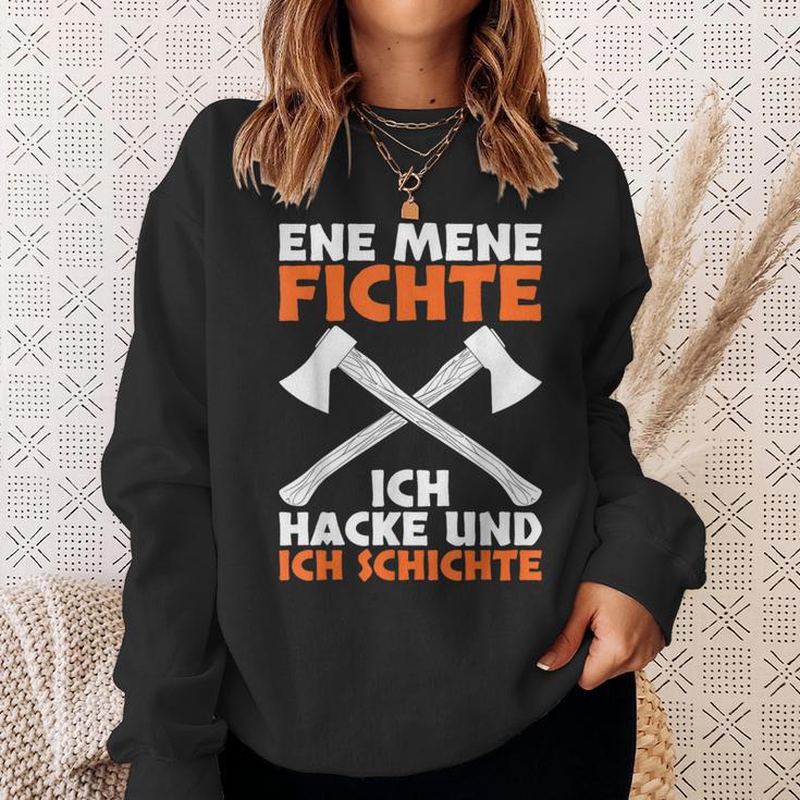 Forstwirt Holz Machen Lumberjack Sayings Sweatshirt Geschenke für Sie