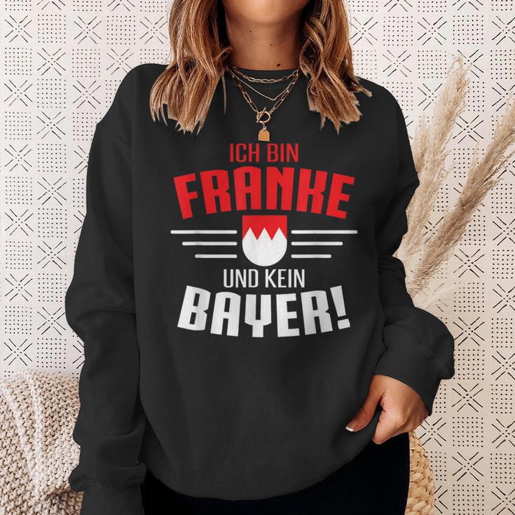 Franke Kein Bayer Franken Middle Franken Dialect Sweatshirt Geschenke für Sie