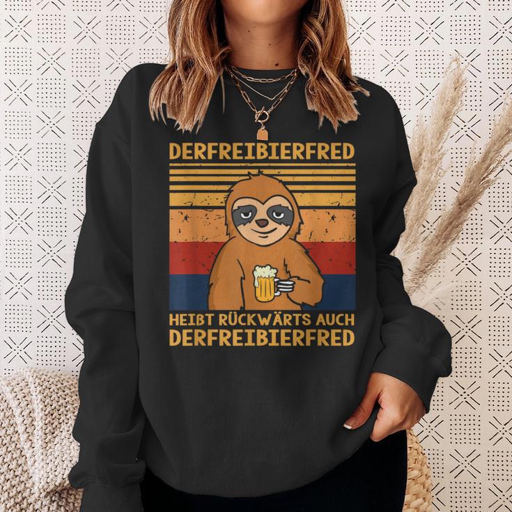 Fred Der Freibier Der Freibier Der Freibier Fred Heißt S Sweatshirt Geschenke für Sie