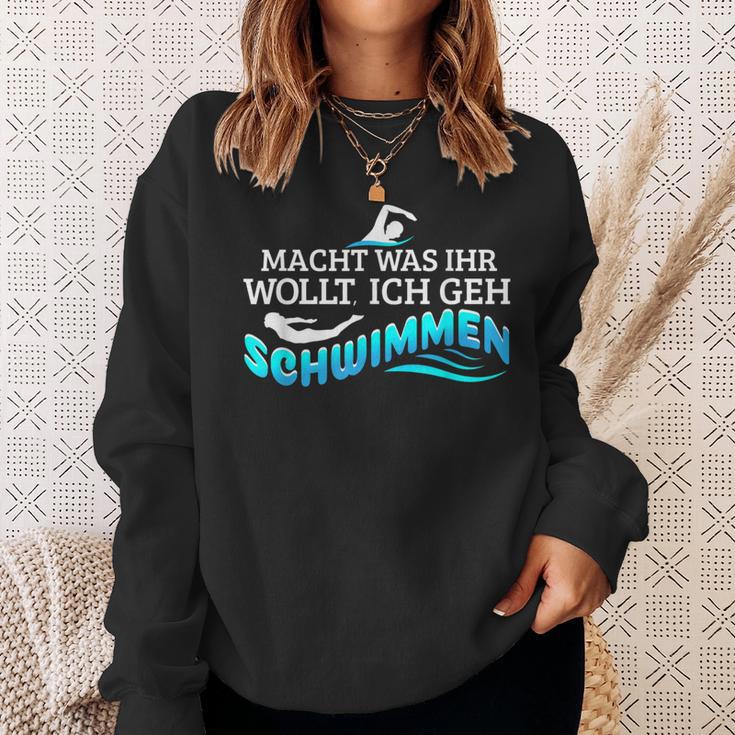 Beach For Swimmers And Triathletes Sweatshirt Geschenke für Sie