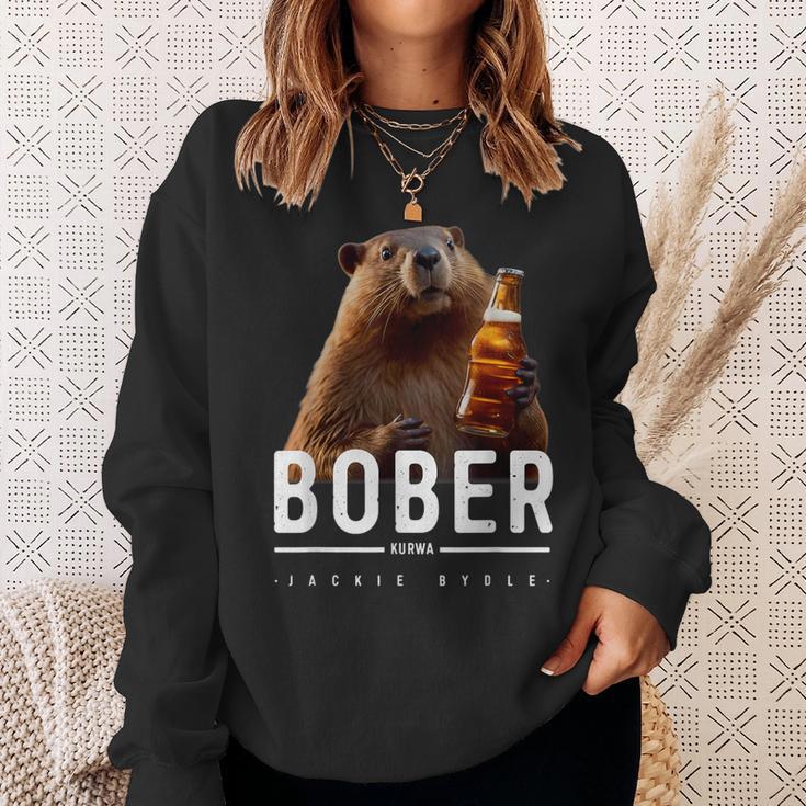 Bober Bóbr Kurwa Polska Kurwa Bober Sweatshirt Geschenke für Sie