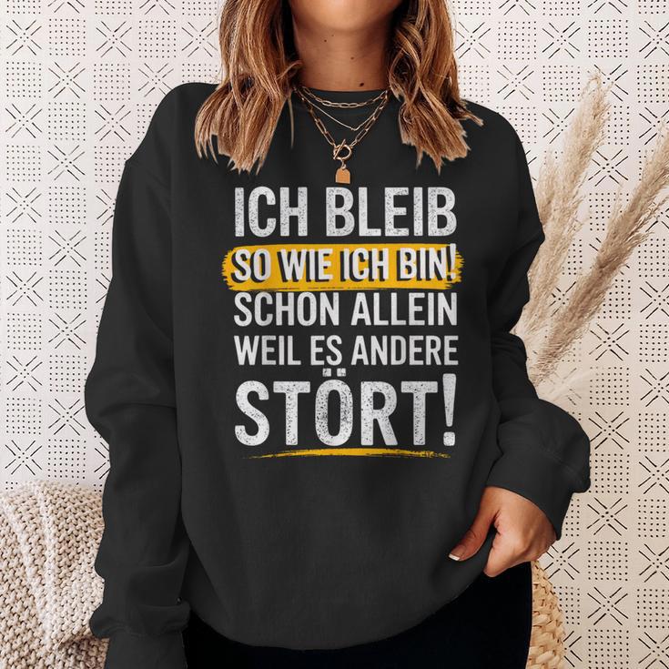 Christmas Ich Bleib So Wie Ich Bin Bin Ich Bleib Sweatshirt Geschenke für Sie