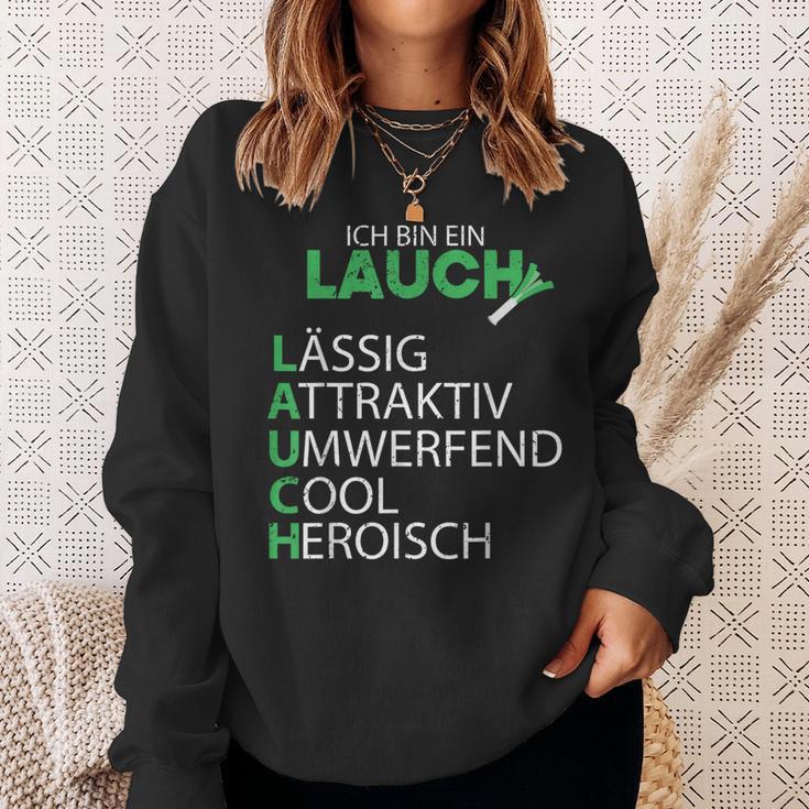 Lauch Ich Bin Ein Lauch Sport Fitness Sweatshirt Geschenke für Sie