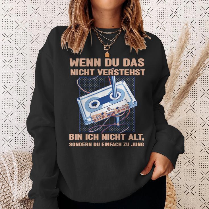 Saying Band Salad 80S 90S Retro Cassette Sweatshirt Geschenke für Sie