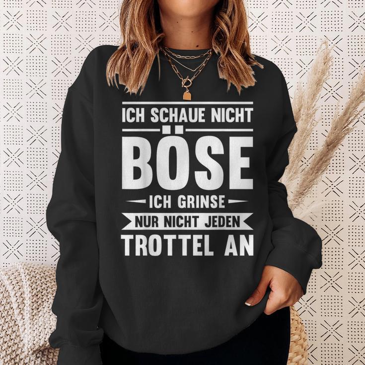 Saying Ich Schaue Nicht Nöse Humor Sweatshirt Geschenke für Sie