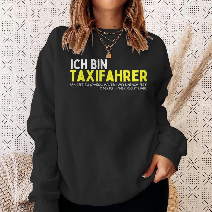 Taxi Driver Job Taxi Chauffeur Slogan S Sweatshirt Geschenke für Sie