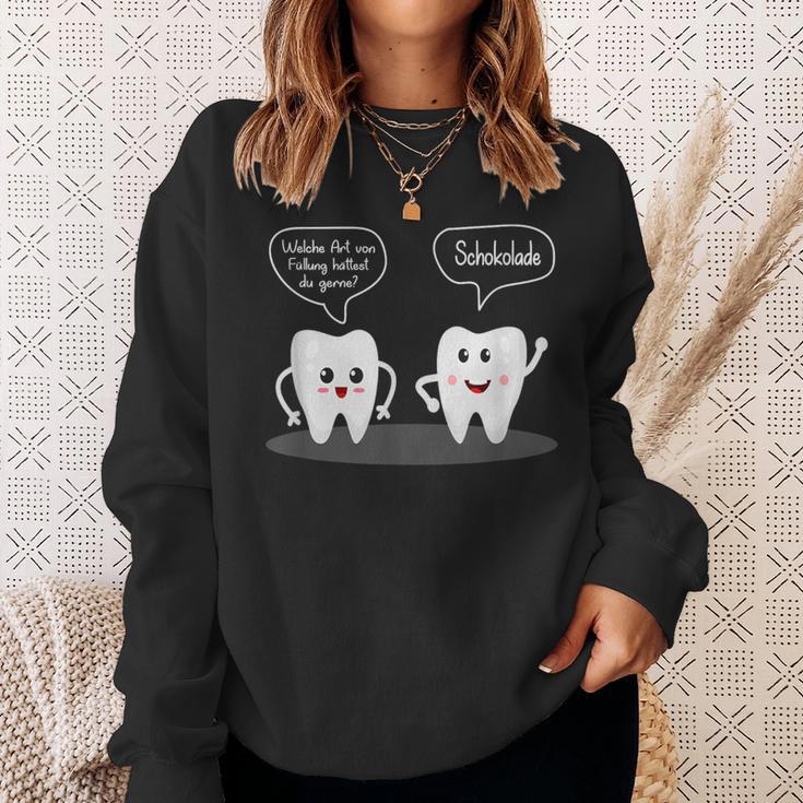 Th For Dentist Dentist Sweatshirt Geschenke für Sie