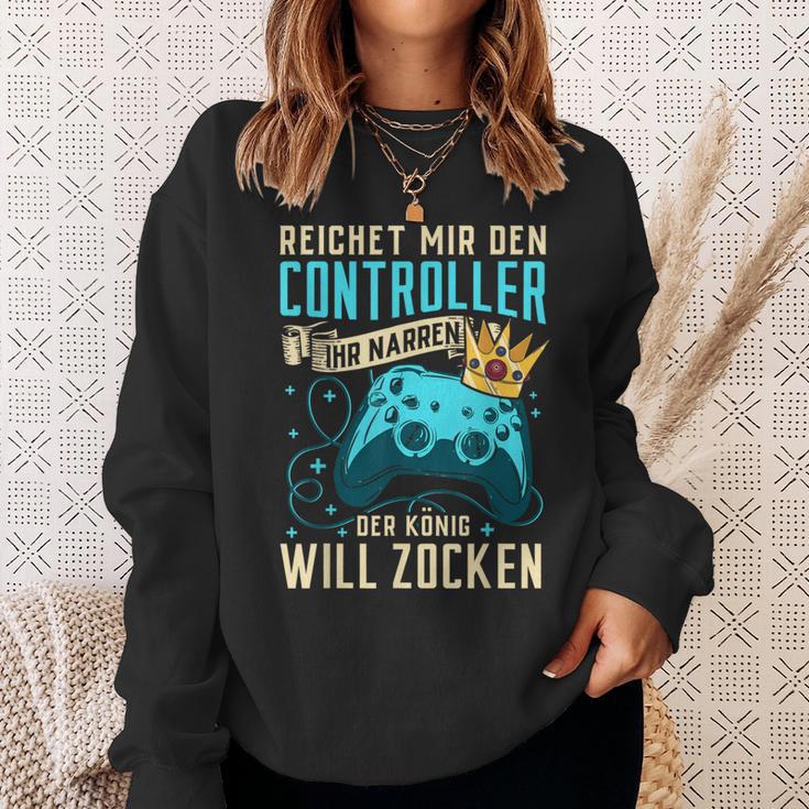 Gambling Gaming Controller Gamer Rpg Sweatshirt Geschenke für Sie