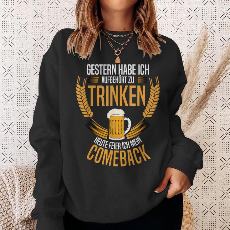 Gestern Habe Ich Aufgehört Zu Trinken Heute Feier Ich Mein Sweatshirt Geschenke für Sie