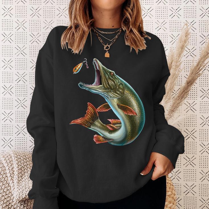 For Angler Sweatshirt Geschenke für Sie