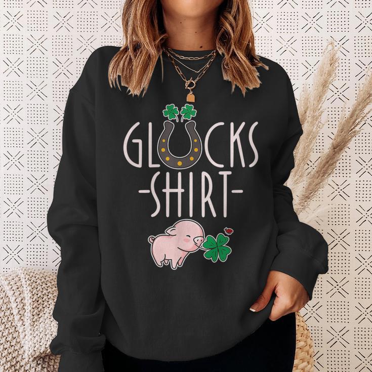 Glücks Lucky Charm Exam Graduation Abi School Lucky Sweatshirt Geschenke für Sie