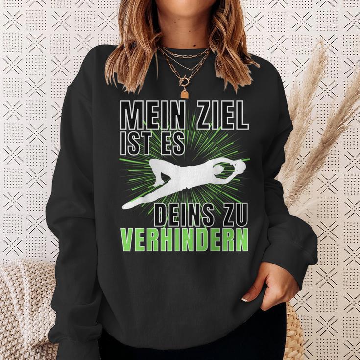 Goalkeeper Goalkeeper Footballer Slogan Sweatshirt Geschenke für Sie