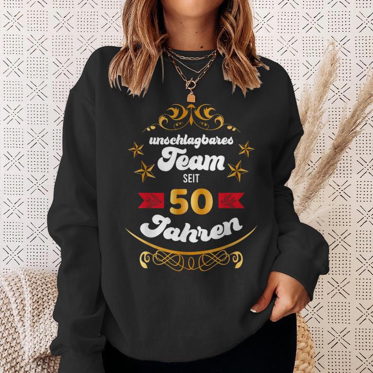 Gold Wedding Anniversary Golden Wedding Anniversaryintage Sweatshirt Geschenke für Sie