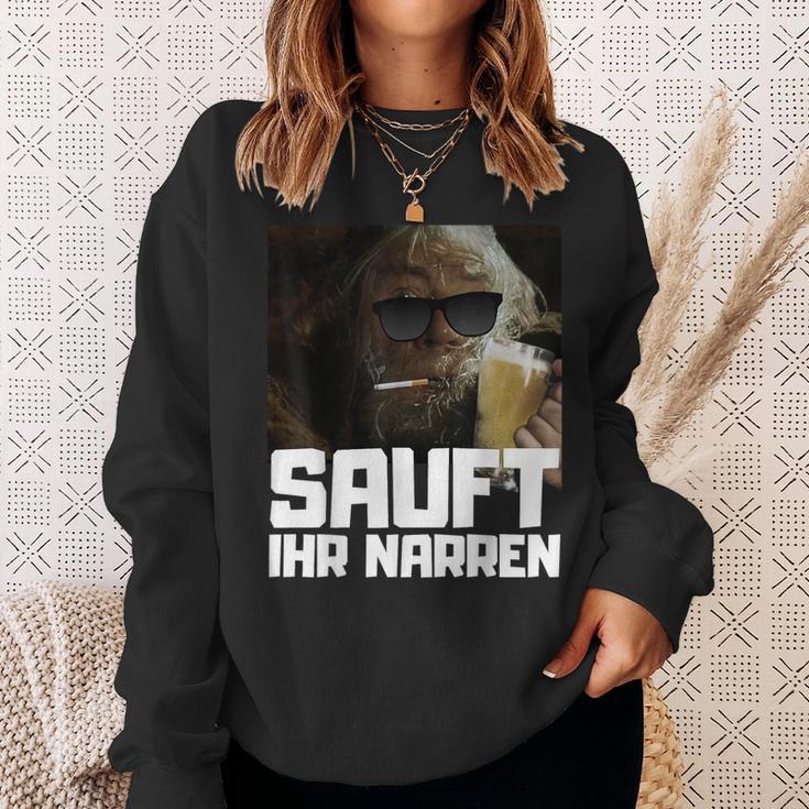 Gönndalf Sauft Ihr Narren Sweatshirt Geschenke für Sie