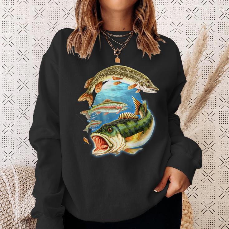 Guter Fang 3 Fisch Sweatshirt Geschenke für Sie