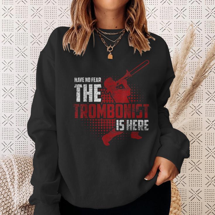 Hab Keine Angst Der Trombone Ist Hier Trombone Sweatshirt Geschenke für Sie