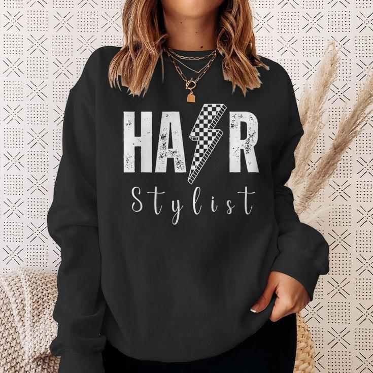 Hairdresser Hairstylists Hairstyling Beautician Hair Salon Sweatshirt Gifts for Her