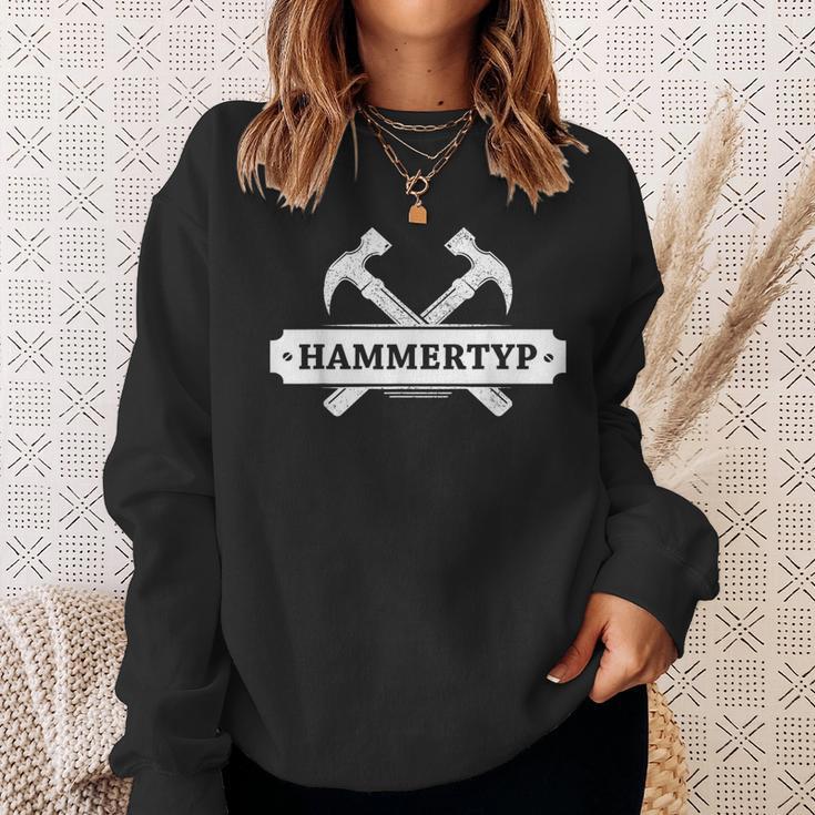 Hammer Type Diy Craftsman Party Hammer Sweatshirt Geschenke für Sie