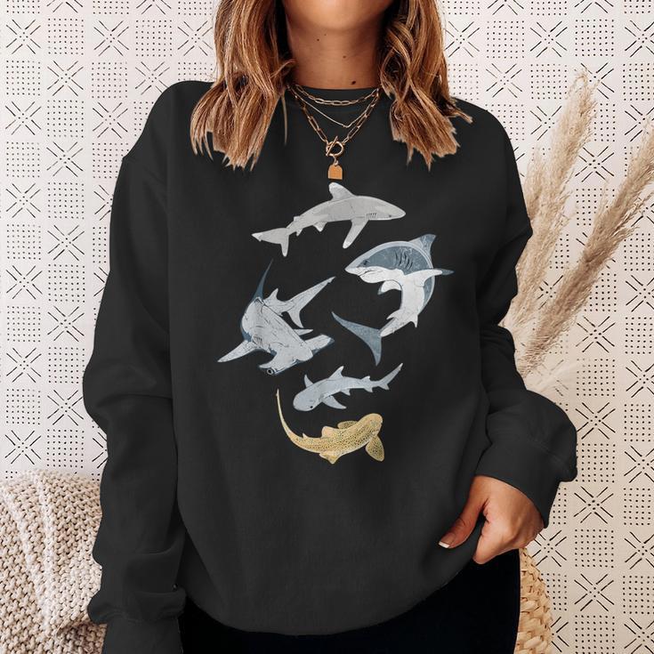 Hammershark Zebra Shark Shark Types Of Sharks Sweatshirt Geschenke für Sie