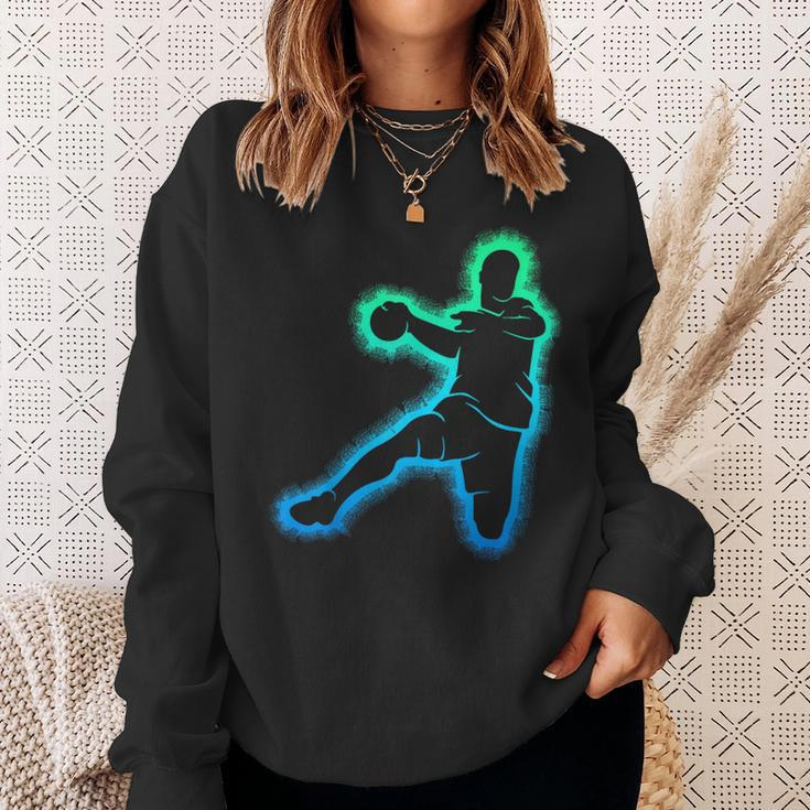 Handball Handballer Boys Children's Sweatshirt Geschenke für Sie