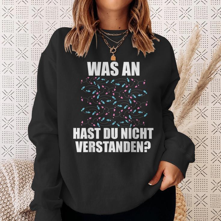 Was Hast Du Nichterstanden Dancing Dancer Dance Steps Sweatshirt Geschenke für Sie