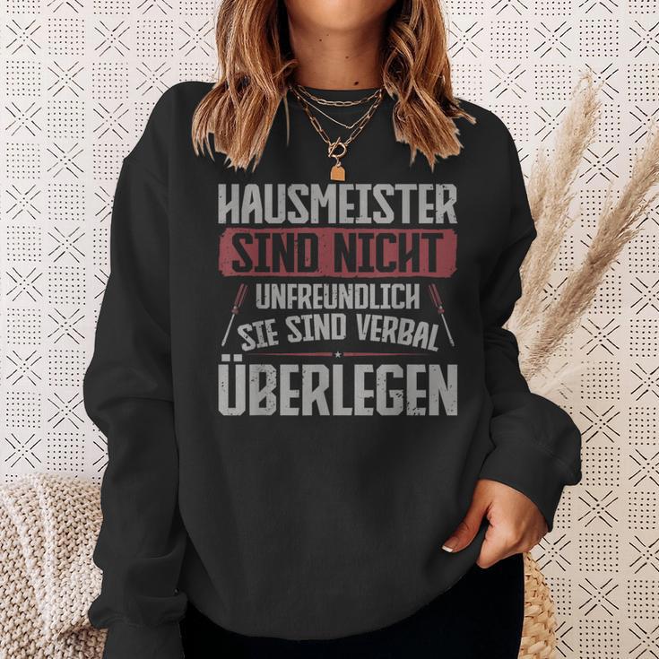 Hausmeister Sinderbal Überlegen Hausmeister Sweatshirt Geschenke für Sie