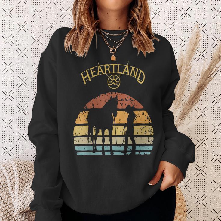 Heartland Retrointage Sunset Sweatshirt Geschenke für Sie