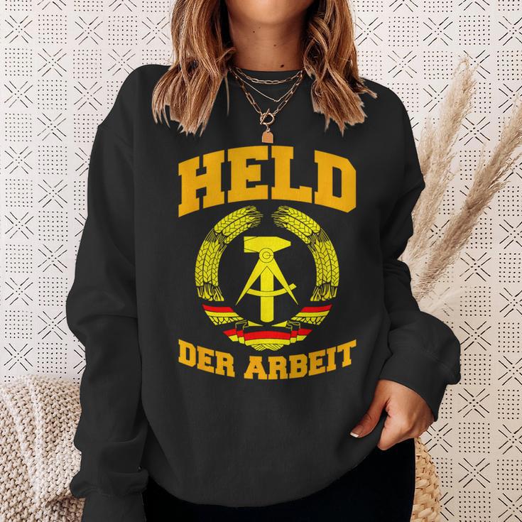 Held Der Arbeithammer & Compass Ddr Symbol Sweatshirt Geschenke für Sie