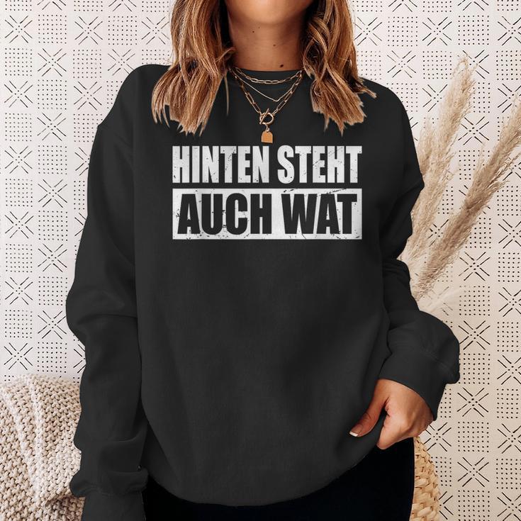 Hinterten Steht Auch Wat Berlinerian Dialekt Schnauze Sweatshirt Geschenke für Sie