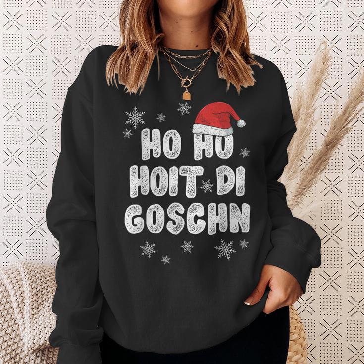 Ho Ho Hoit Di Goschn Ugly Ugly Christmas Sweatshirt Geschenke für Sie