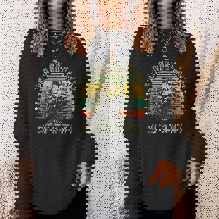 The Horrors Persist But So Do I Sweatshirt Gifts for Her