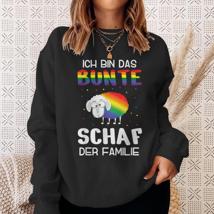 Ich Bin Das Bunt Schaf Der Familie Gay Pride Ich Bin Schwul I'm The Colourful Sweatshirt Geschenke für Sie