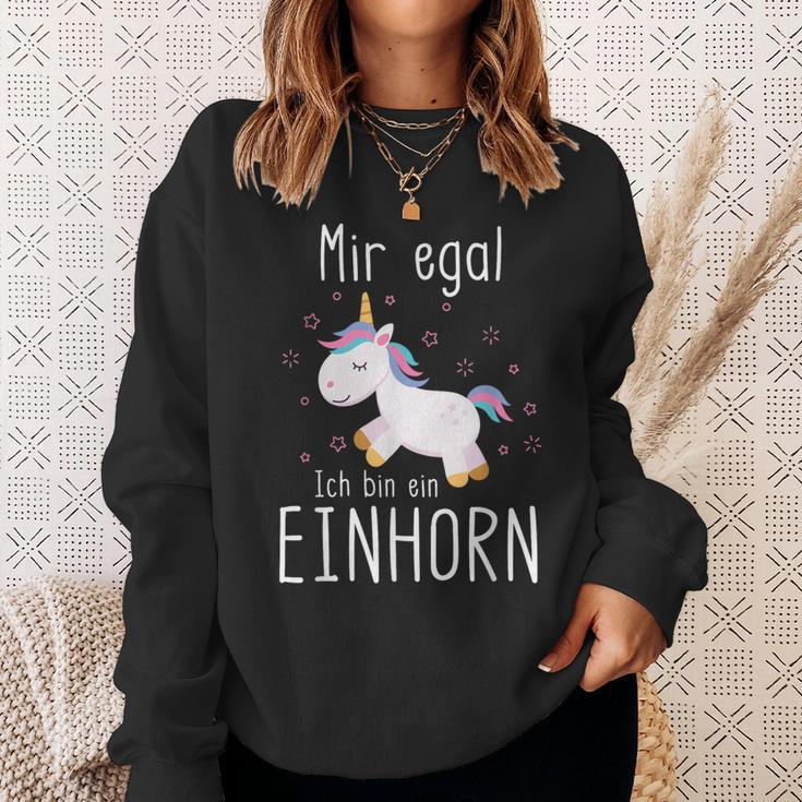 Ich Bin Ein Einhorn Fabelwesen Mir Egal Ich Bin Ein Sweatshirt Geschenke für Sie