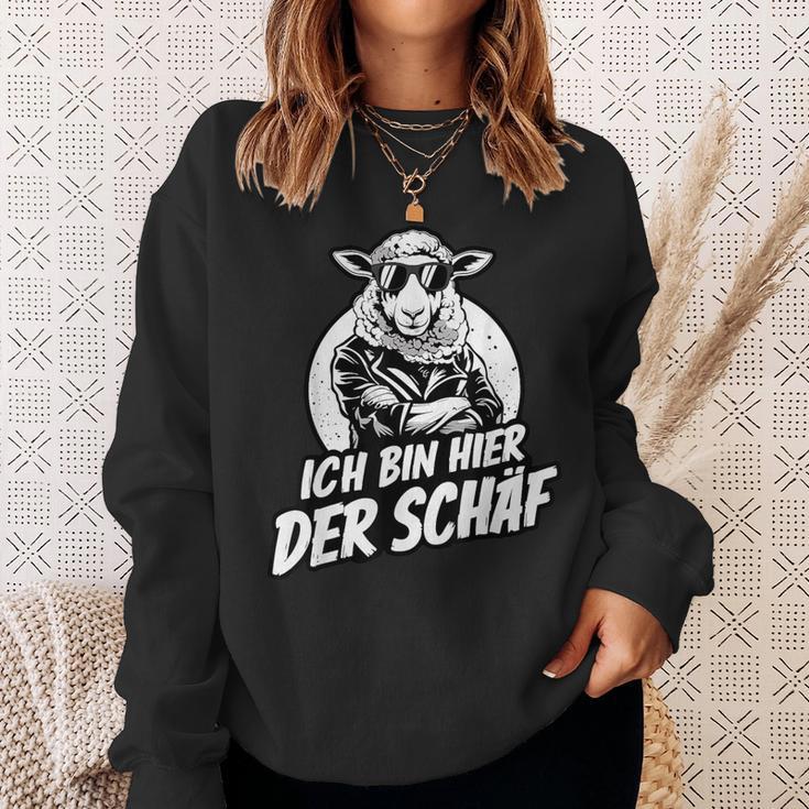 Ich Bin Hier Der Schäf Sweatshirt Geschenke für Sie