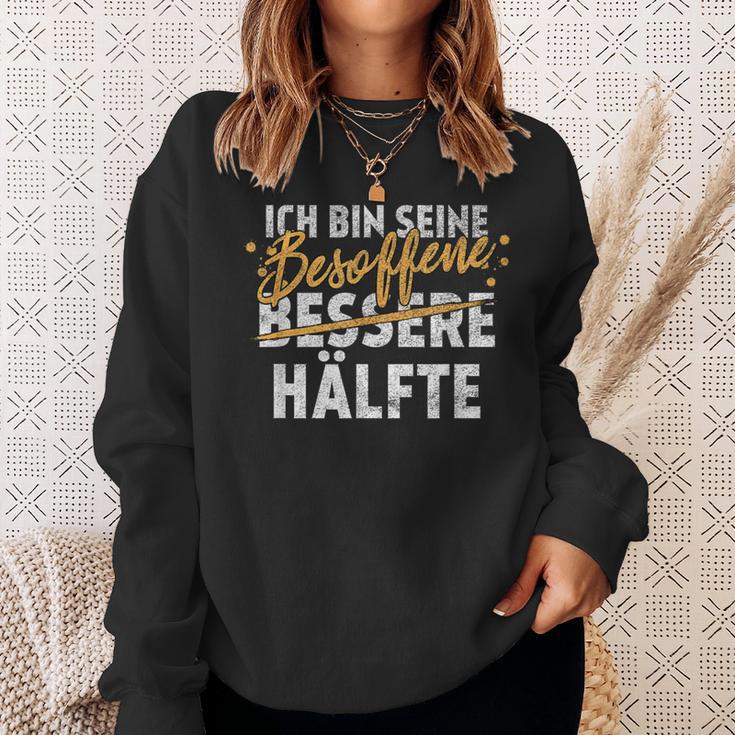 Ich Bin Seine Besopen Bessere Half Sweatshirt Geschenke für Sie