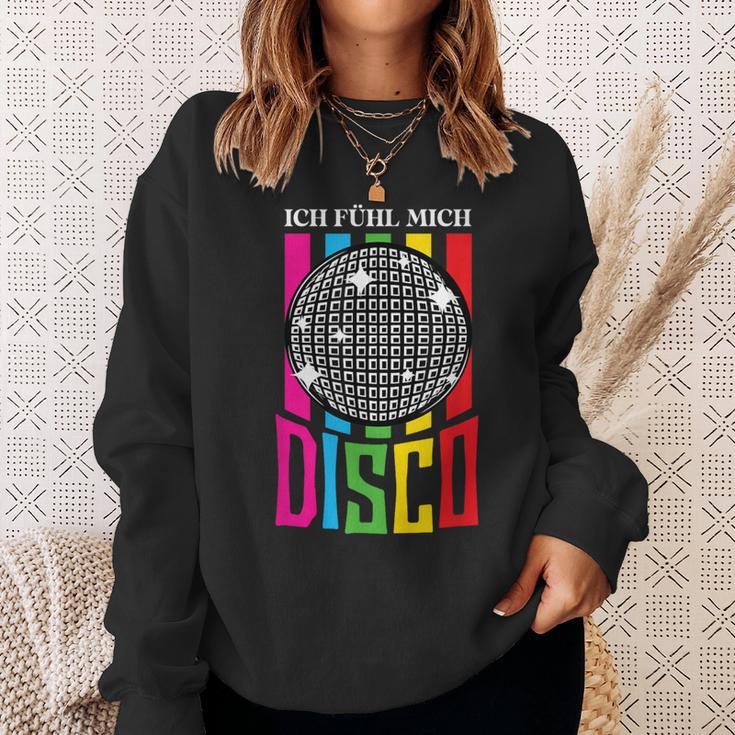 Ich Fühl Mich Disco Tanzen Musik Party Sweatshirt Geschenke für Sie