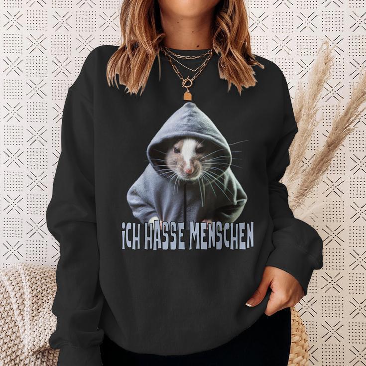 Ich Hasse Menschen Rat Sarcasm Sweatshirt Geschenke für Sie