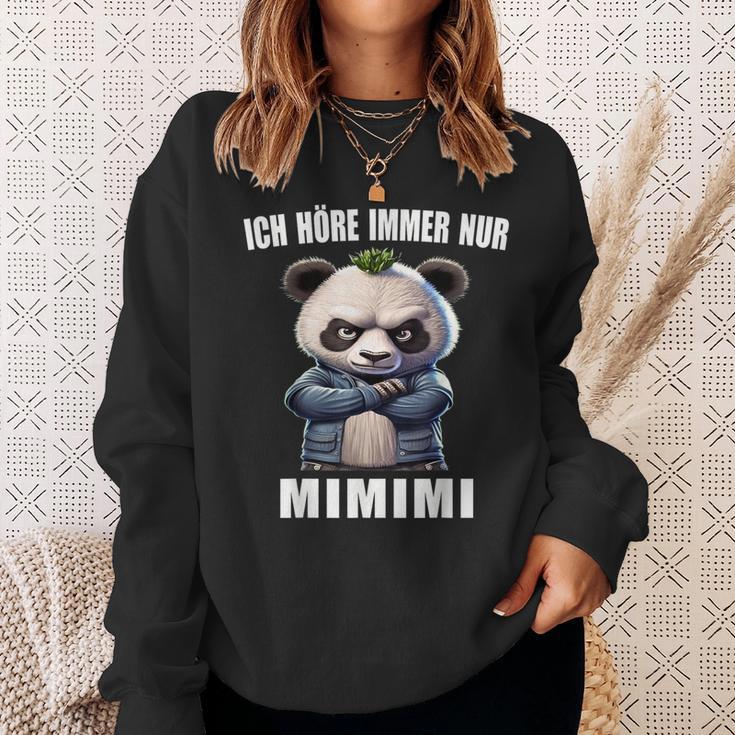 Ich Hörre Immer Nur Mimimi Heulsuse Heul Doch Mi Mi Sweatshirt Geschenke für Sie