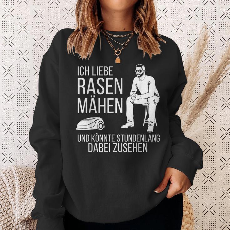 Ich Liebe Rasen Mow Ich Liebe Rasen Mow Sweatshirt Geschenke für Sie