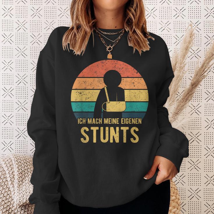 Ich Mache Meine Own Stunts Gipsarm Sweatshirt Geschenke für Sie