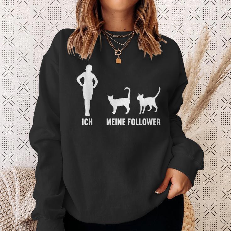 Ich Und Meine Follower Cat Kitten Cat Sweatshirt Geschenke für Sie